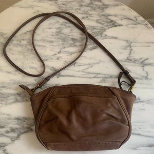 Vanessa Bruno cross body bag in brown